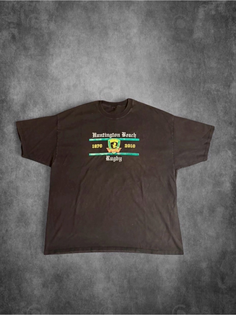 Huntington Beach Rugby black t-shirt